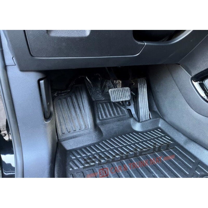 BYD Seal U 2024-2026 Siyah 3D Kauçuk Kokusuz Oto Paspas Tam Uyumlu Tam Koruma