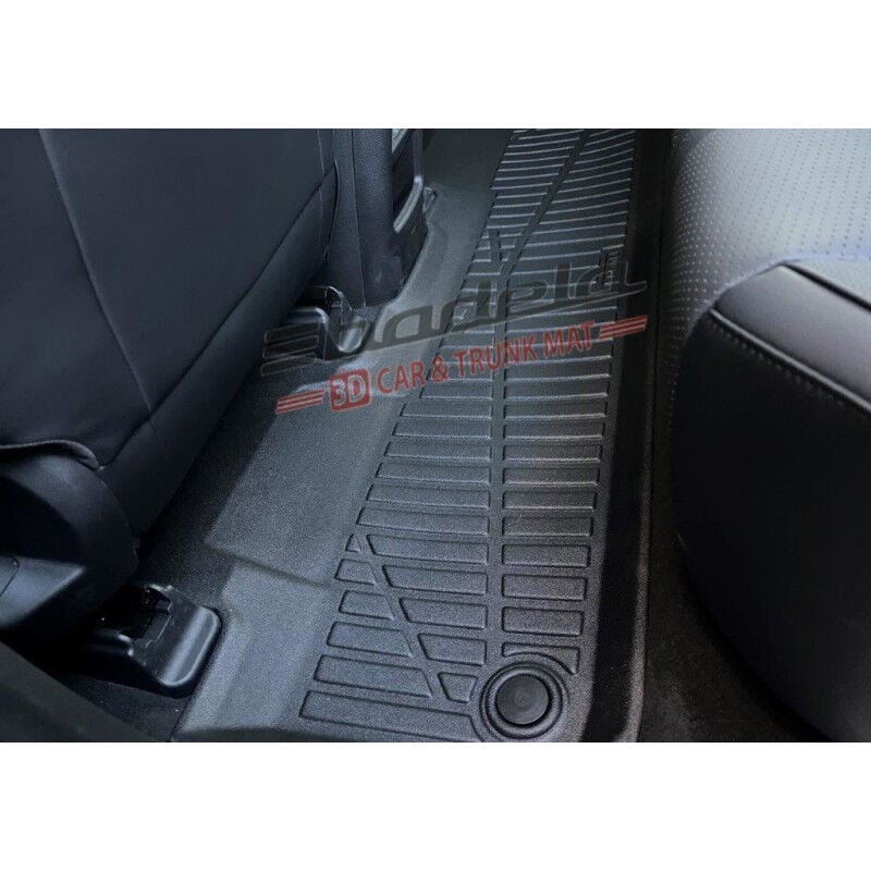 BYD Seal U 2024-2026 Siyah 3D Kauçuk Kokusuz Oto Paspas Tam Uyumlu Tam Koruma