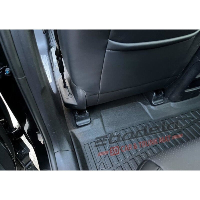 BYD Seal U 2024-2026 Siyah 3D Kauçuk Kokusuz Oto Paspas Tam Uyumlu Tam Koruma