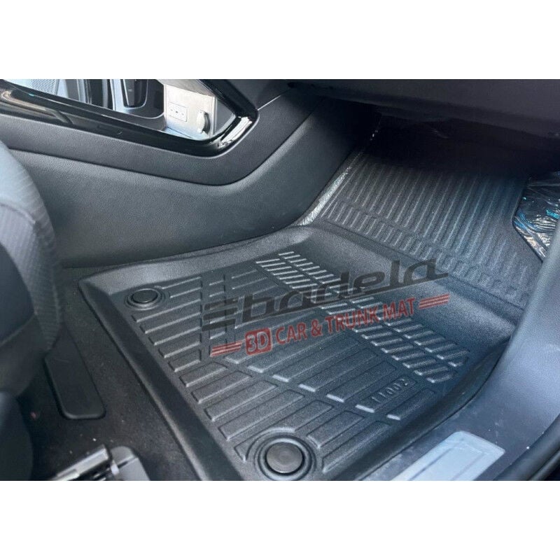 BYD Seal U 2024-2026 Siyah 3D Kauçuk Kokusuz Oto Paspas Tam Uyumlu Tam Koruma