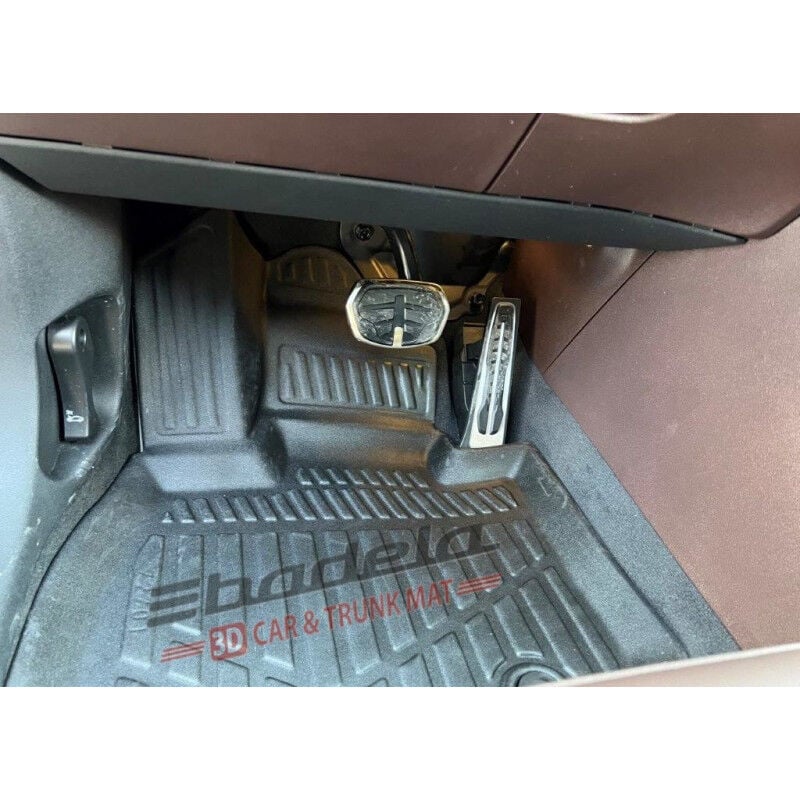 BMW iX1 U11 2024-2026 Elektrikli Siyah 3D Kauçuk Kokusuz Oto Paspas Tam Uyumlu Tam Koruma
