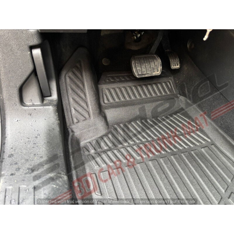 Citroën C4 C41 2021-2026 Siyah 3D Kauçuk Kokusuz  Oto Paspas Tam Uyumlu Tam Koruma