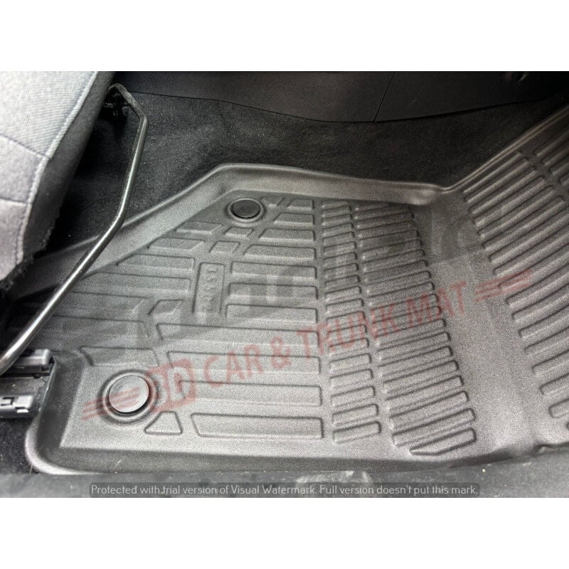 Citroën C4 C41 2021-2026 Siyah 3D Kauçuk Kokusuz  Oto Paspas Tam Uyumlu Tam Koruma