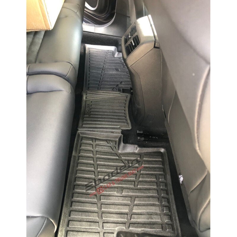 Citroën C5 Aircross C84 2019-2024 Siyah 3D Kauçuk Kokusuz Oto Paspas Tam Uyumlu Tam Koruma