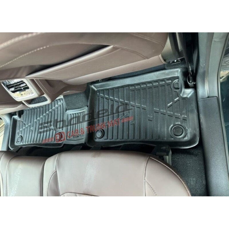 Chery OMODA 5 2023-2025 Siyah 3D Kauçuk Kokusuz Oto Paspas Tam Uyumlu Tam Koruma