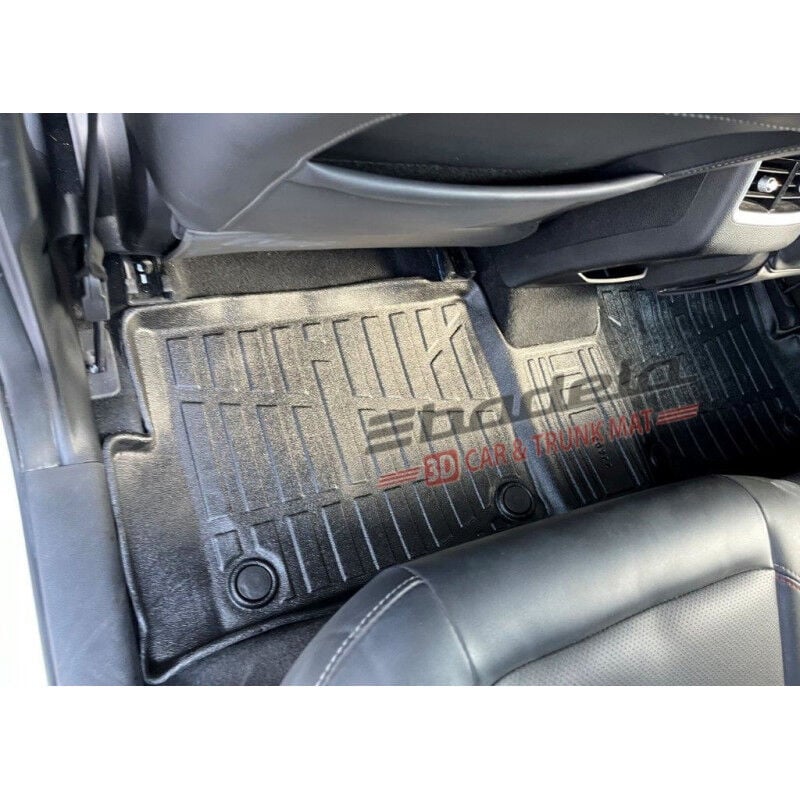 Chery Tiggo 7 Pro 2023-2025 Siyah 3D Kauçuk Kokusuz Oto Paspas Tam Uyumlu Tam Koruma