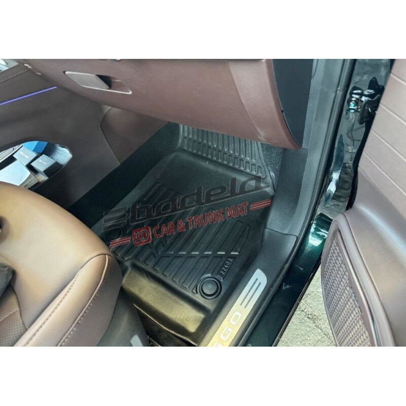 Chery Tiggo 8 2025-2026 Siyah 3D Kauçuk Kokusuz Oto Paspas Tam Uyumlu Tam Koruma