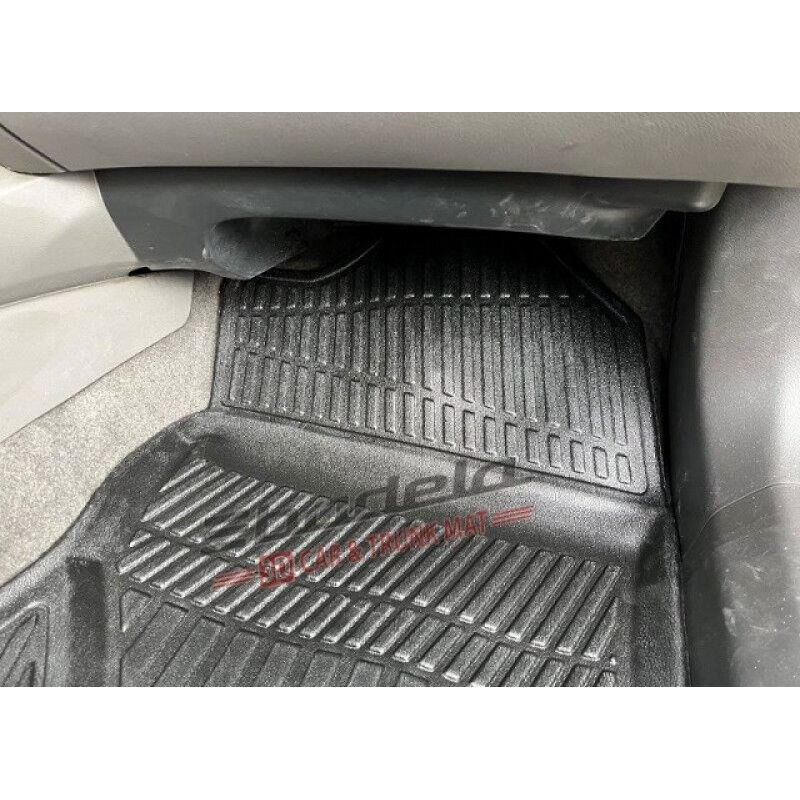 Honda Civic FD6 Sedan 2006-2012 Siyah 3D Kauçuk Kokusuz Oto Paspas Tam Uyumlu Tam Koruma