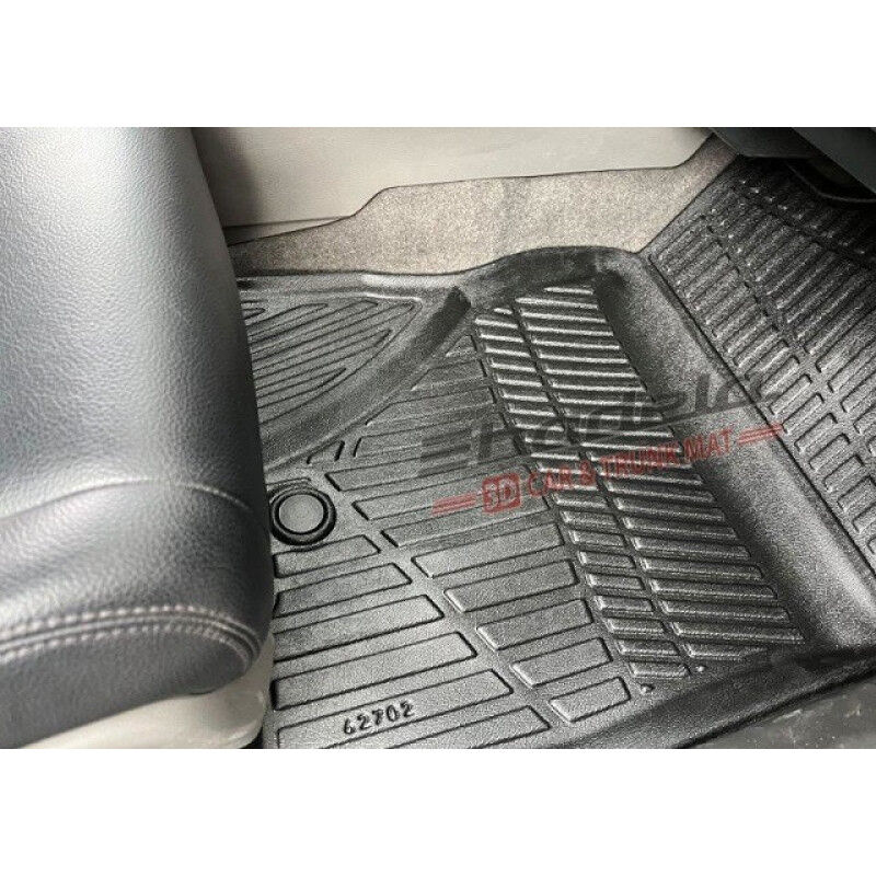 Honda Civic FD6 Sedan 2006-2012 Siyah 3D Kauçuk Kokusuz Oto Paspas Tam Uyumlu Tam Koruma