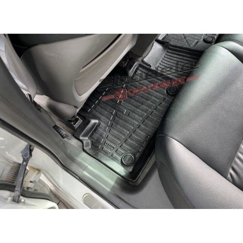 Honda Civic FD6 Sedan 2006-2012 Siyah 3D Kauçuk Kokusuz Oto Paspas Tam Uyumlu Tam Koruma