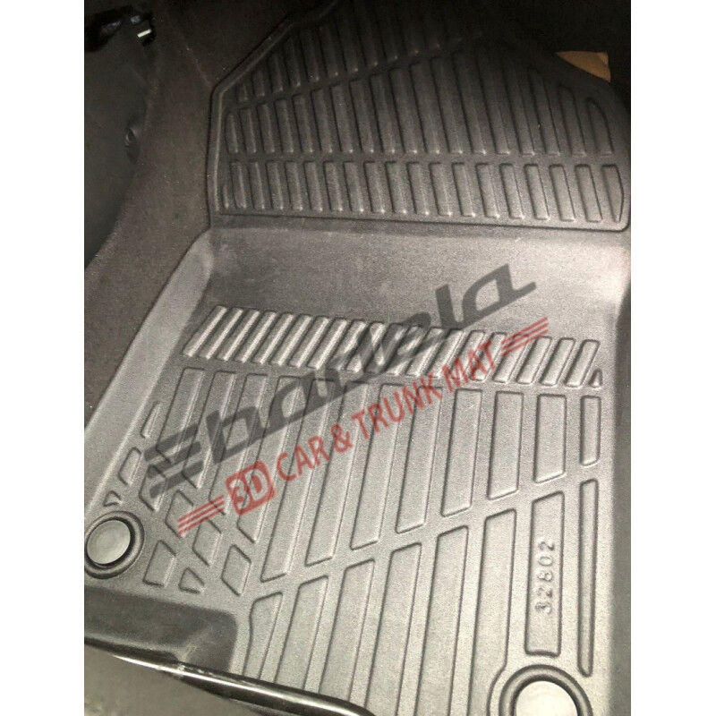 Hyundai Yeni i20 BC3 2020-2026 Siyah 3D Kauçuk Kokusuz Oto Paspas Tam Uyumlu Tam Koruma