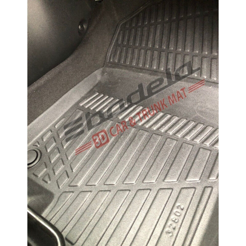 Hyundai Yeni i20 BC3 2020-2026 Siyah 3D Kauçuk Kokusuz Oto Paspas Tam Uyumlu Tam Koruma