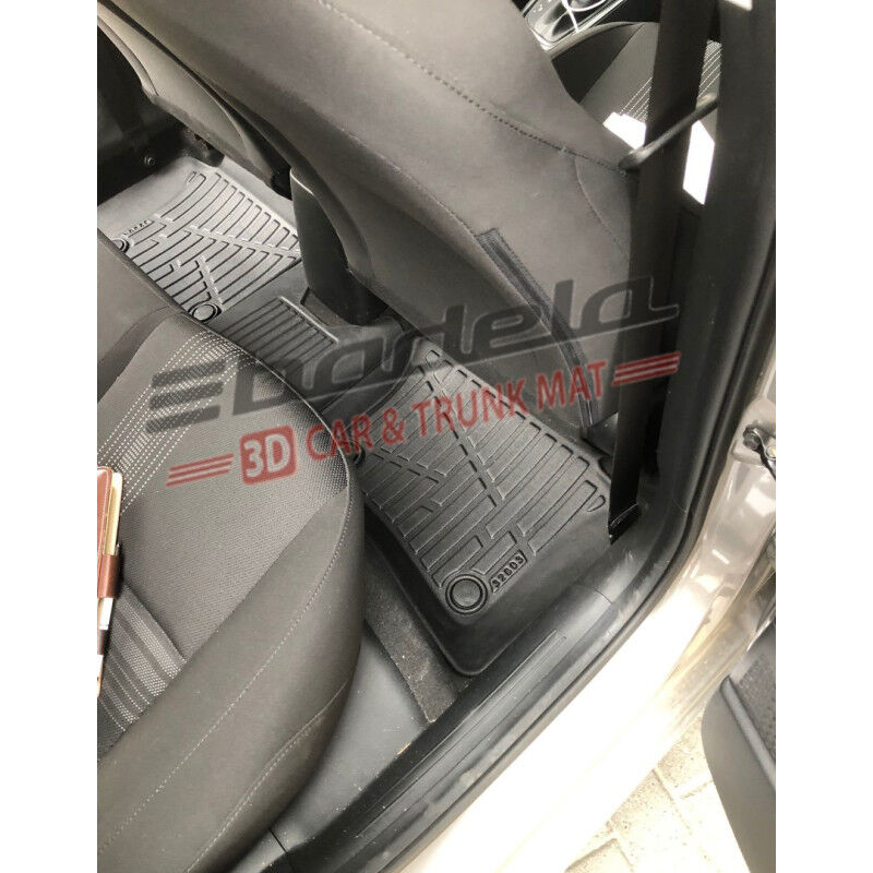 Hyundai Yeni i20 BC3 2020-2026 Siyah 3D Kauçuk Kokusuz Oto Paspas Tam Uyumlu Tam Koruma
