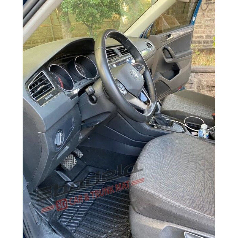 Hyundai Tucson NX4 2021-2026 Siyah 3D Kauçuk Kokusuz Oto Paspas Tam Uyumlu Tam Koruma
