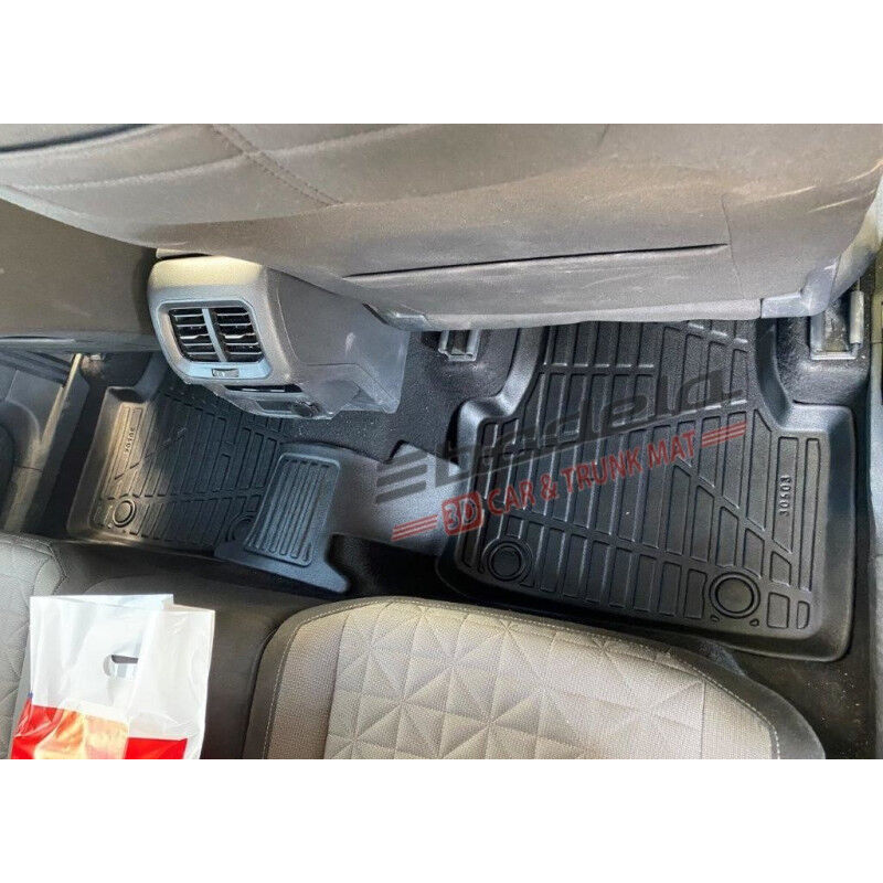 Hyundai Tucson NX4 2021-2026 Siyah 3D Kauçuk Kokusuz Oto Paspas Tam Uyumlu Tam Koruma