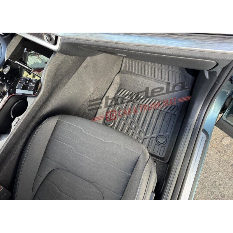 Kia Sportage NQ5 2022-2026 Siyah 3D Kauçuk Kokusuz Oto Paspas Tam Uyumlu Tam Koruma