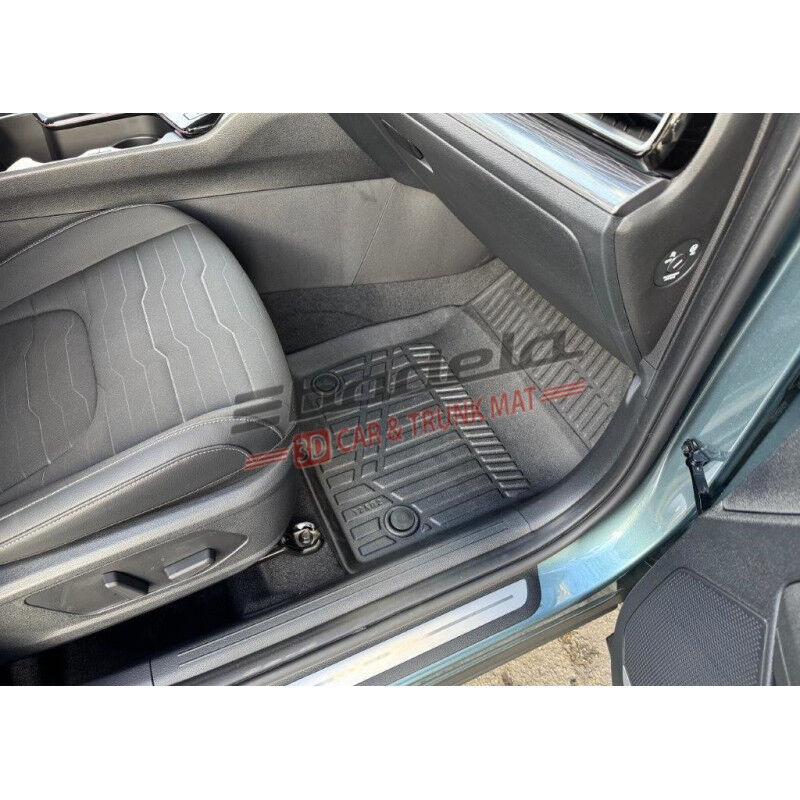 Kia Sportage NQ5 2022-2026 Siyah 3D Kauçuk Kokusuz Oto Paspas Tam Uyumlu Tam Koruma