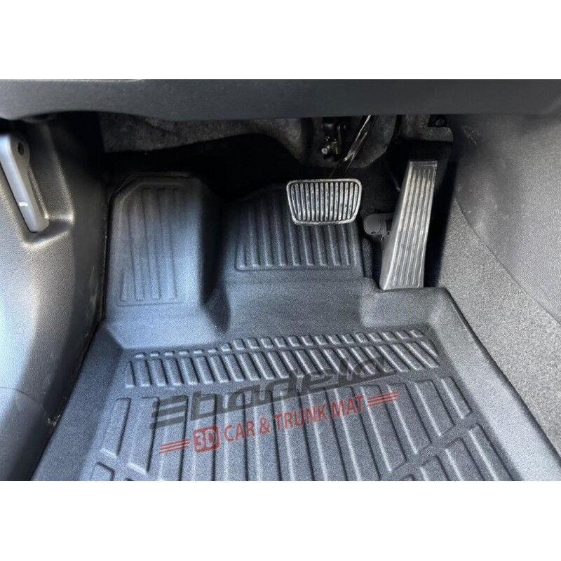 Kia Sportage NQ5 2022-2026 Siyah 3D Kauçuk Kokusuz Oto Paspas Tam Uyumlu Tam Koruma