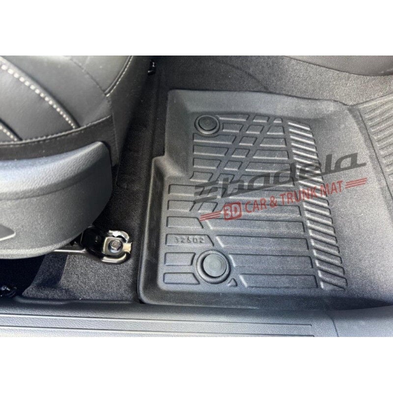 Kia Sportage NQ5 2022-2026 Siyah 3D Kauçuk Kokusuz Oto Paspas Tam Uyumlu Tam Koruma