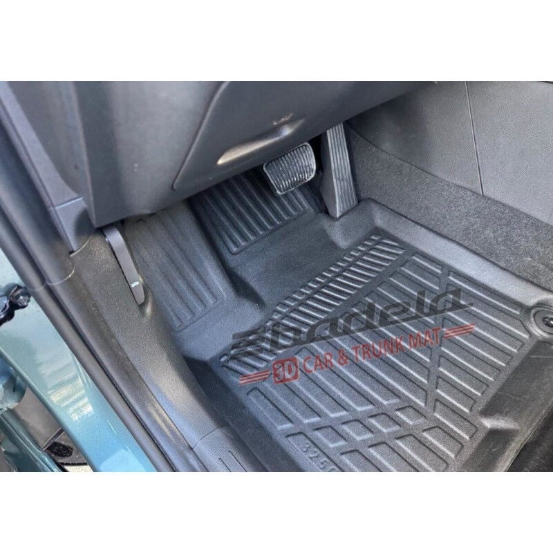 Kia Sportage NQ5 2022-2026 Siyah 3D Kauçuk Kokusuz Oto Paspas Tam Uyumlu Tam Koruma
