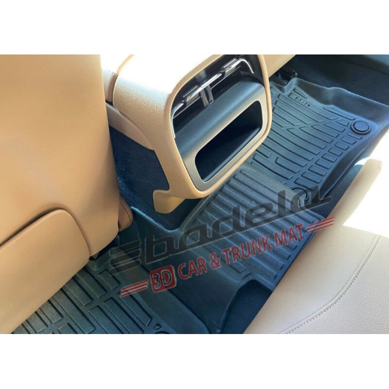 Mercedes-Benz E Serisi W214 Sedan 2024-2026 Siyah 3D Kauçuk Kokusuz Oto Paspas Tam Uyumlu Tam Koruma
