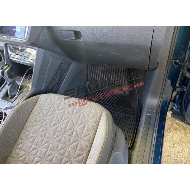 Nissan Yeni Qashqai J12 2021-2026 Siyah 3D Kauçuk Kokusuz Oto Paspas Tam Uyumlu Tam Koruma