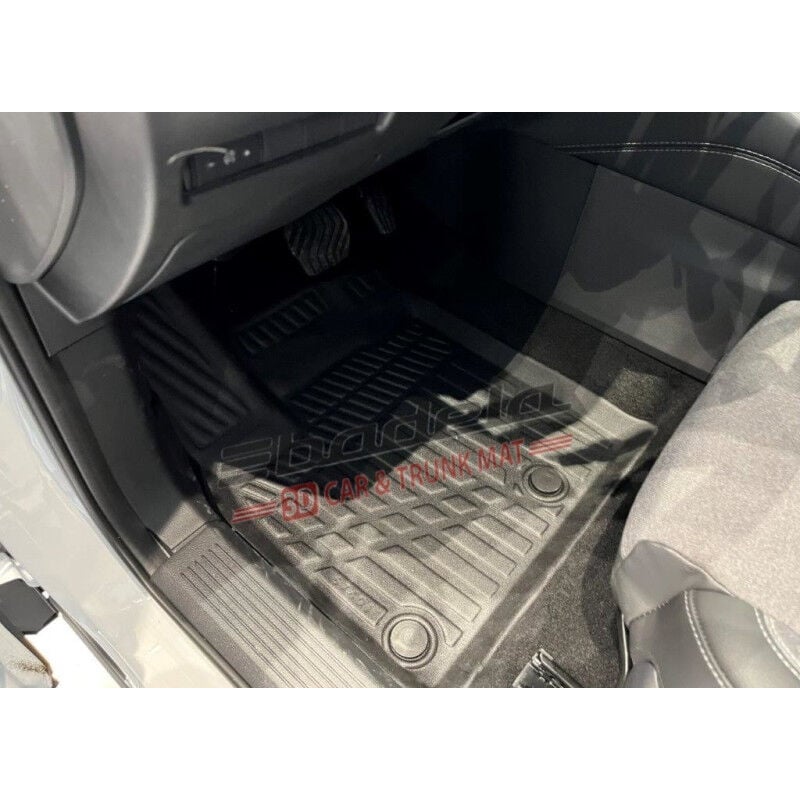Nissan Yeni Qashqai J12 2021-2026 Siyah 3D Kauçuk Kokusuz Oto Paspas Tam Uyumlu Tam Koruma