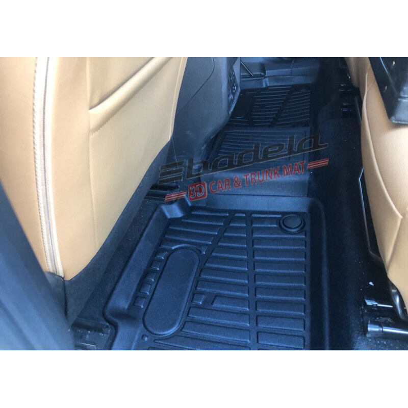Nissan X-Trail T33 e-POWER 2022-2026 Siyah 3D Kauçuk Kokusuz Oto Paspas Tam Uyumlu Tam Koruma