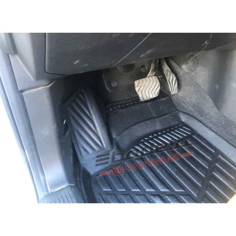 Nissan X-Trail T33 e-POWER 2022-2026 Siyah 3D Kauçuk Kokusuz Oto Paspas Tam Uyumlu Tam Koruma