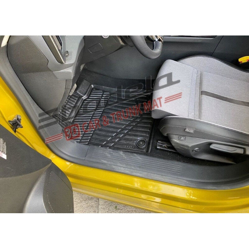 Opel Astra L Hatchback 2022-2026 Siyah 3D Kauçuk Kokusuz Oto Paspas Tam Uyumlu Tam Koruma