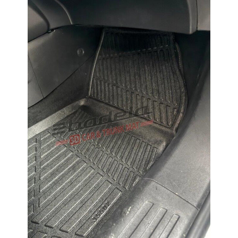 Peugeot 2008 P24 2019-2026 Siyah 3D Kauçuk Kokusuz Oto Paspas Tam Uyumlu Tam Koruma