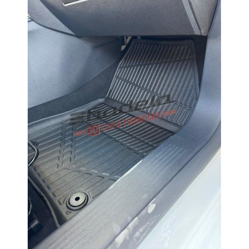 Peugeot 308 P5 Hatchback 2022-2026 Siyah 3D Kauçuk Kokusuz Oto Paspas Tam Uyumlu Tam Koruma