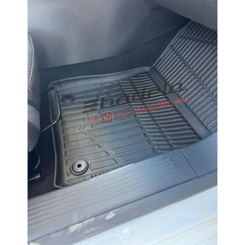 Peugeot 308 P5 Hatchback 2022-2026 Siyah 3D Kauçuk Kokusuz Oto Paspas Tam Uyumlu Tam Koruma