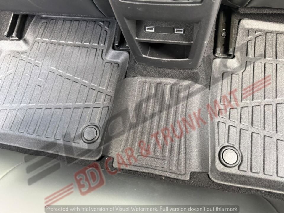 Peugeot 408 P54 Fastback 2023-2026 Siyah 3D Kauçuk Kokusuz Oto Paspas Tam Uyumlu Tam Koruma