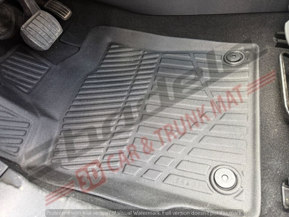Peugeot 408 P54 Fastback 2023-2026 Siyah 3D Kauçuk Kokusuz Oto Paspas Tam Uyumlu Tam Koruma