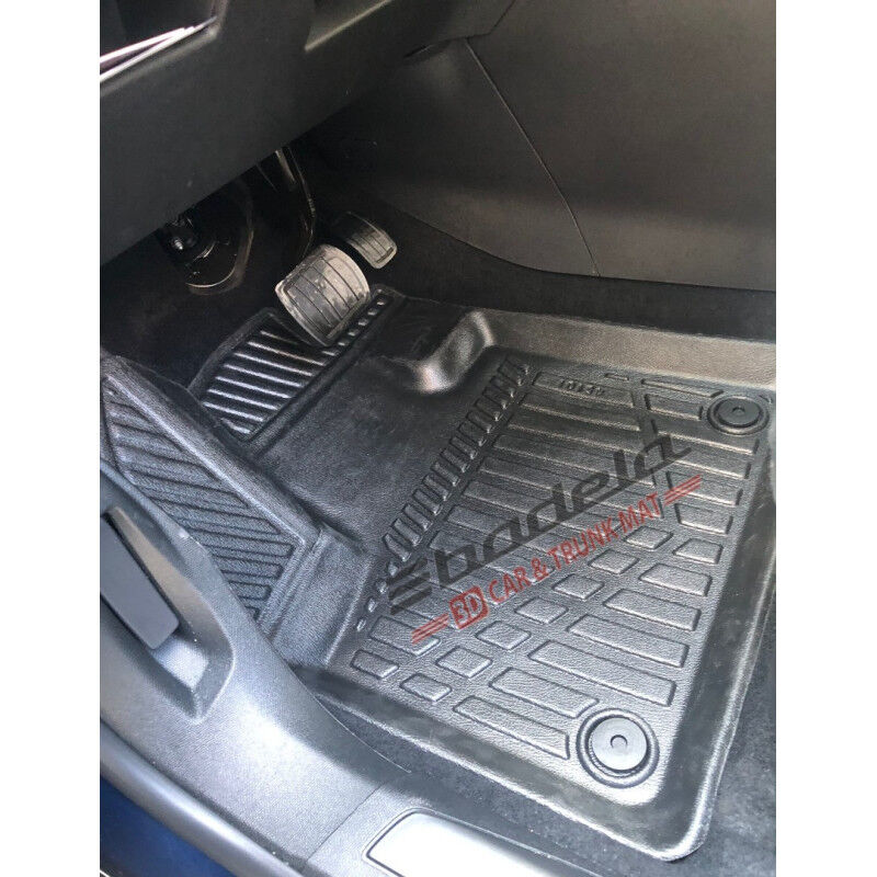 Peugeot 3008 P84 2016-2024 Siyah 3D Kauçuk Kokusuz Oto Paspas Tam Uyumlu Tam Koruma