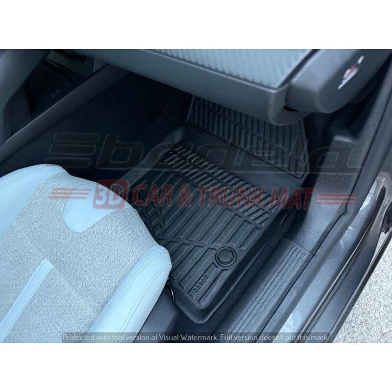 Peugeot 508 R8 Fastback 2019-2025 Siyah 3D Kauçuk Kokusuz Oto Paspas Tam Uyumlu Tam Koruma