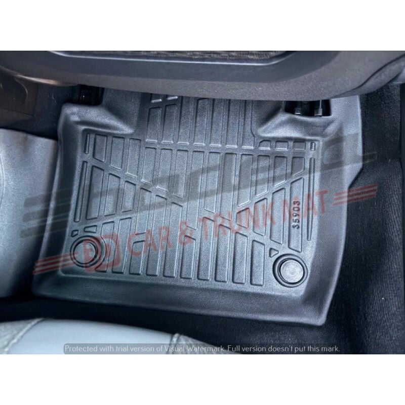 Peugeot 508 R8 Fastback 2019-2025 Siyah 3D Kauçuk Kokusuz Oto Paspas Tam Uyumlu Tam Koruma