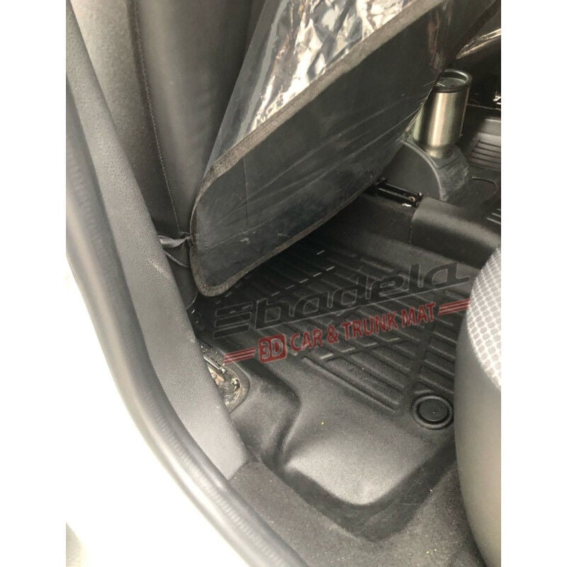 Renault Symbol L52 Sedan 2013-2020 Siyah 3D Kauçuk Kokusuz Oto Paspas Tam Uyumlu Tam Koruma