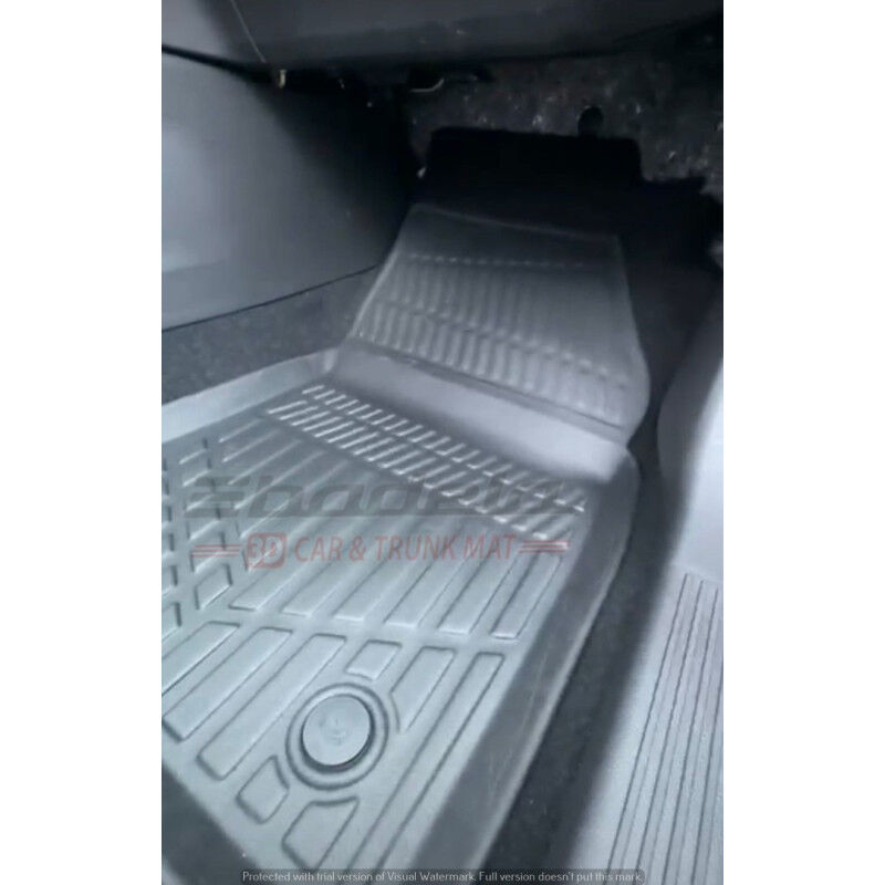 Renault Clio 6 CL6 Hatchback 2026-2026 Siyah 3D Kauçuk Kokusuz Oto Paspas Tam Uyumlu Tam Koruma
