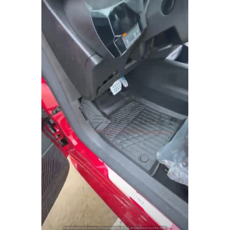 Renault Clio 6 CL6 Hatchback 2026-2026 Siyah 3D Kauçuk Kokusuz Oto Paspas Tam Uyumlu Tam Koruma
