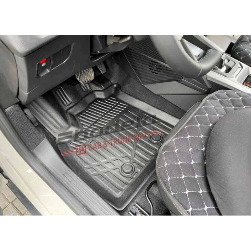 Renault Duster P1311 Benzinli 4x2 2024-2026 Siyah 3D Kauçuk Kokusuz Oto Paspas Tam Uyumlu Tam Koruma