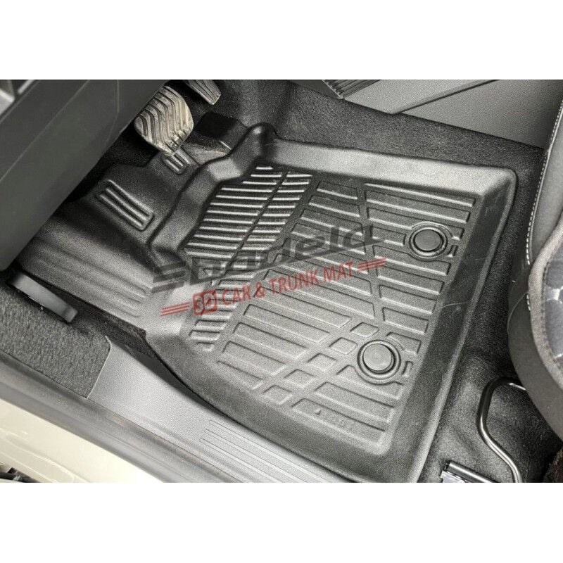 Renault Duster P1311 Benzinli 4x2 2024-2026 Siyah 3D Kauçuk Kokusuz Oto Paspas Tam Uyumlu Tam Koruma