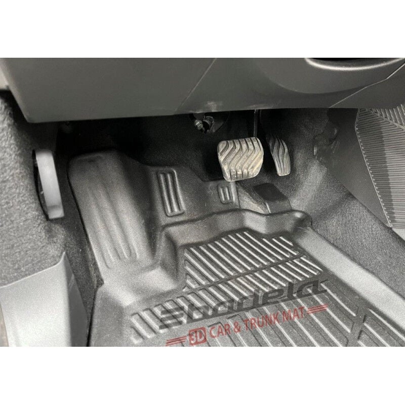 Renault Duster P1311 Benzinli 4x2 2024-2026 Siyah 3D Kauçuk Kokusuz Oto Paspas Tam Uyumlu Tam Koruma