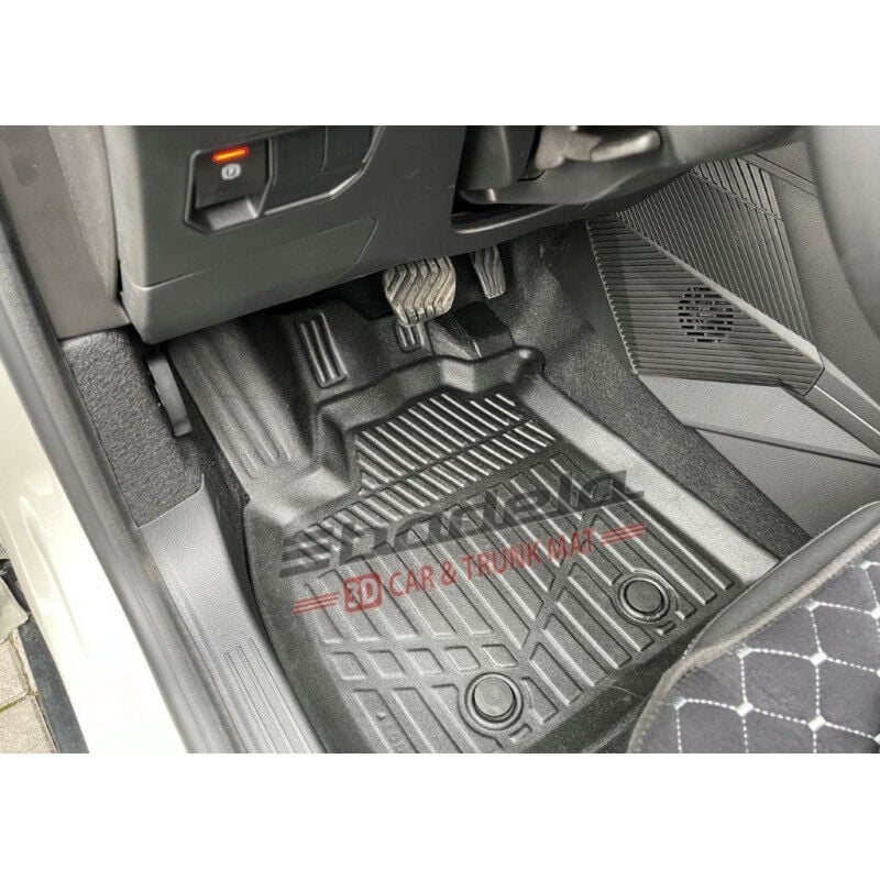 Renault Duster P1311 Benzinli 4x2 2024-2026 Siyah 3D Kauçuk Kokusuz Oto Paspas Tam Uyumlu Tam Koruma