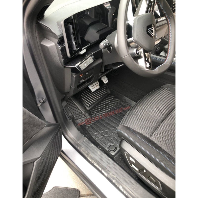 Renault Austral HHN Mild Hybrid 2022-2026 Siyah 3D Kauçuk Kokusuz Oto Paspas Tam Uyumlu Tam Koruma