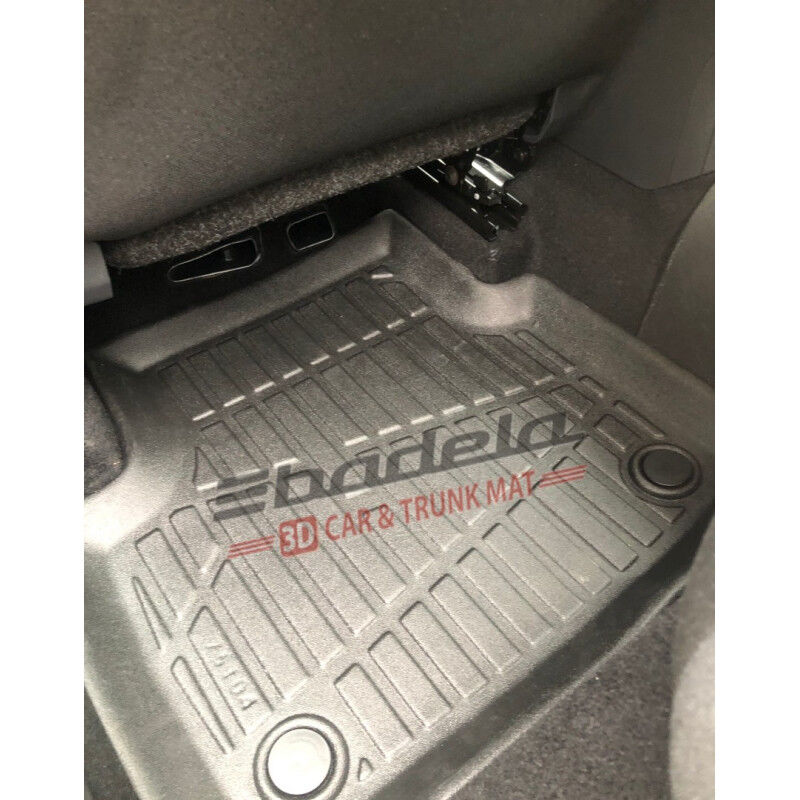 Skoda Scala NW1 Hatchback 2020-2024 Siyah 3D Kauçuk Kokusuz Oto Paspas Tam Uyumlu Tam Koruma
