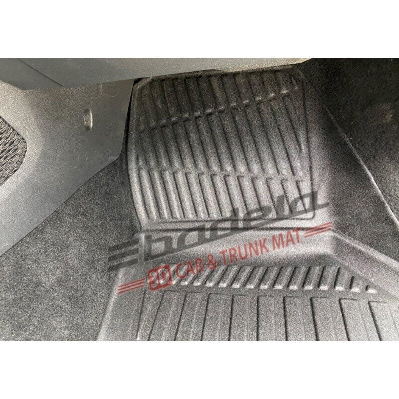 Cupra Formentor KM7 Crossover 2021-2024 Siyah 3D Kauçuk Kokusuz Oto Paspas Tam Uyumlu Tam Koruma
