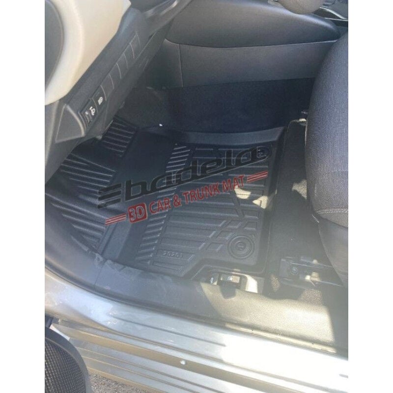 Toyota Corolla E170 E180 Sedan 2013-2018 Siyah 3D Kauçuk Kokusuz Oto Paspas Tam Uyumlu Tam Koruma