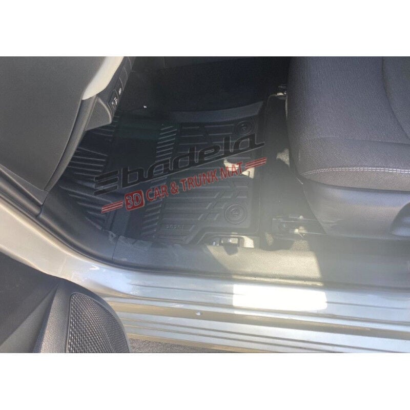 Toyota Corolla E170 E180 Sedan 2013-2018 Siyah 3D Kauçuk Kokusuz Oto Paspas Tam Uyumlu Tam Koruma